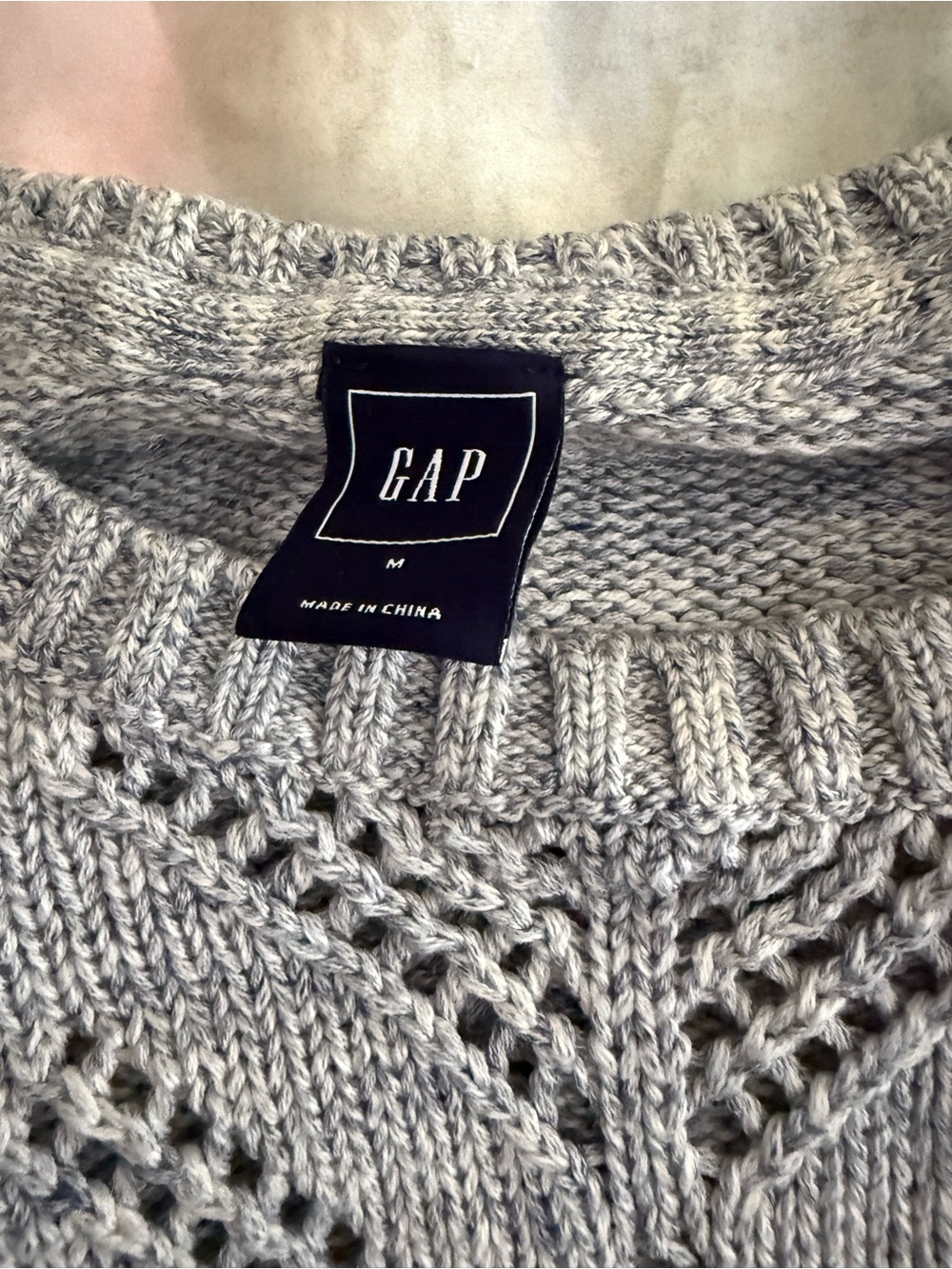 ⚡️MOVING SALE⚡️Gap knit sweater ⚡️MOVING SALE⚡️ - Picture 9 of 9